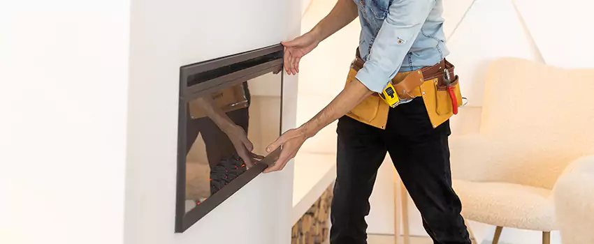 Metal Fireplace Installation in Beltsville, Maryland