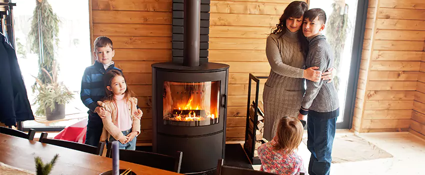 Morso Cast Iron Fireplace Insert Installation in Beltsville, Maryland