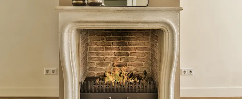 Vintage-style Fireplace Redesign in Beltsville, Maryland