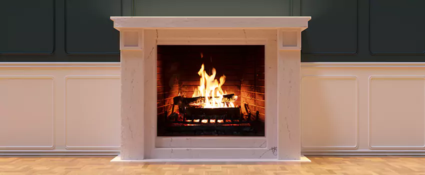 Open Flame Wood-Burning Fireplace Installation Services in Beltsville, Maryland