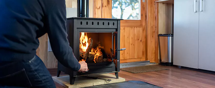 Open Hearth Wood Fireplace Installation in Beltsville, MD
